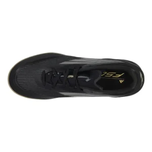 Adidas F50 League IN Dark Spark - Core Black/Iron Metal/Gold Metallic - Image 4
