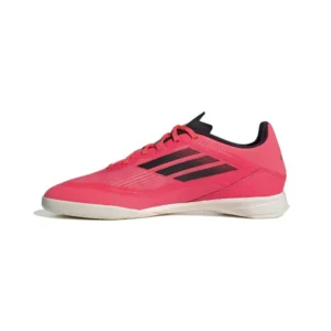 Adidas F50 League IN Vivid Horizon - Turbo/Aurora Black/Platin Metallic - Image 3