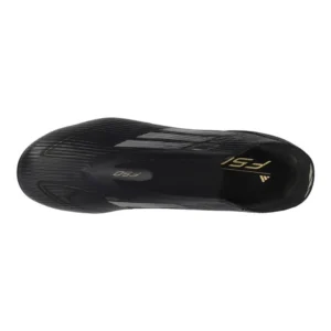 Adidas F50 League Laceless FG/AG Dark Spark - Core Black/Iron Metal/Gold Metallic - Image 4