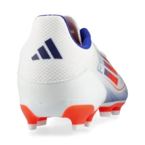 Adidas F50 League MG Advancement - Footwear White/Solar Red/Lucid Blue Kids - Image 6