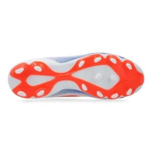 Adidas F50 League MG Advancement - Footwear White/Solar Red/Lucid Blue Kids - Image 2