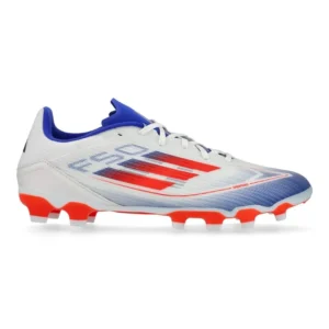 Adidas F50 League MG Advancement - Footwear White/Solar Red/Lucid Blue - Image 1