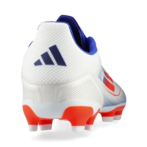 Adidas F50 League MG Advancement - Footwear White/Solar Red/Lucid Blue - Image 6