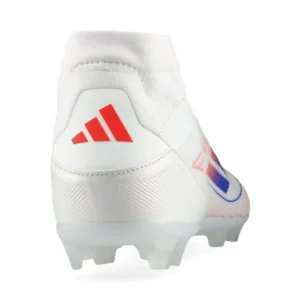 Adidas F50 League Mid FG/AG Advancement - Footwear White/Solar Red/Lucid Blue Women - Image 6