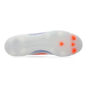 Adidas F50 League Mid FG/AG Advancement - Footwear White/Solar Red/Lucid Blue - Image 2