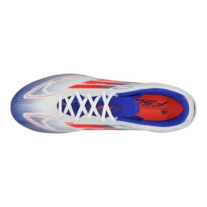 Adidas F50 League SG Advancement - Footwear White/Solar Red/Lucid Blue - Image 4