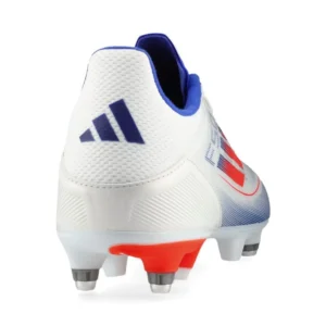 Adidas F50 League SG Advancement - Footwear White/Solar Red/Lucid Blue - Image 6