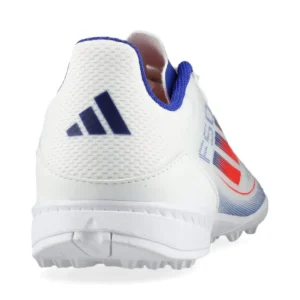 Adidas F50 League TF Advancement - Footwear White/Solar Red/Lucid Blue Kids - Image 6
