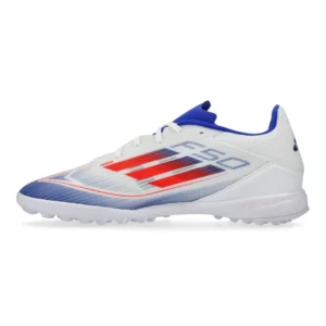 Adidas F50 League TF Advancement - Footwear White/Solar Red/Lucid Blue - Image 3