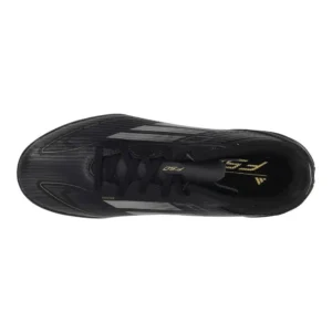 Adidas F50 League TF Dark Spark - Core Black/Iron Metal/Gold Metallic Kids - Image 4