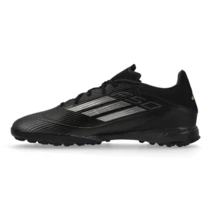 Adidas F50 League TF Dark Spark - Core Black/Iron Metal/Gold Metallic - Image 3