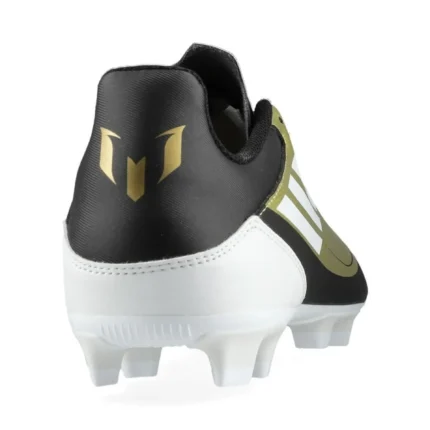 Adidas F50 Messi Club FxG Triunfo Dorado - Gold Metallic/Footwear White/Core Black - Image 6
