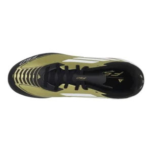 Adidas F50 Messi League FG/AG Triunfo Dorado - Gold Metallic/Footwear White/Core Black Kids - Image 4