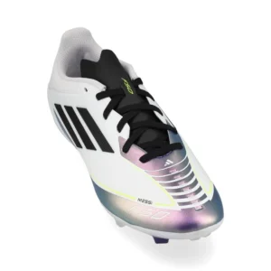 Adidas F50 Messi League FG/AG Triunfo Estelar - Footwear White/Core Black/Unity Purple Kids - Image 5