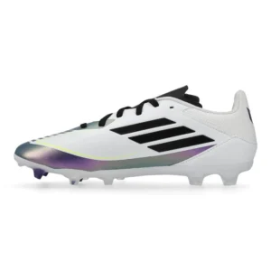 Adidas F50 Messi League FG/AG Triunfo Estelar - Footwear White/Core Black/Unity Purple Kids - Image 3