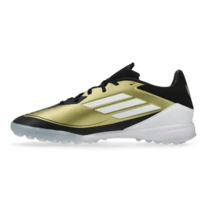 Adidas F50 Messi League TF Triunfo Dorado - Gold Metallic/Footwear White/Core Black - Image 3