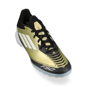Adidas F50 Messi League TF Triunfo Dorado - Gold Metallic/Footwear White/Core Black - Image 5