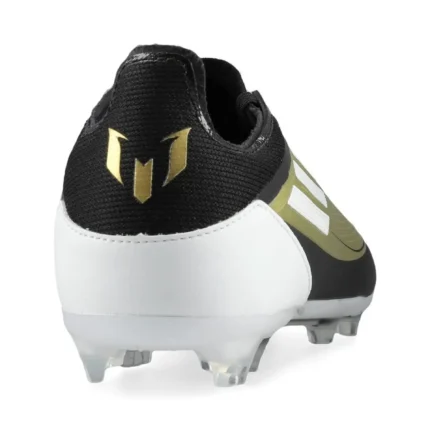 Adidas F50 Messi Pro FG Triunfo Dorado - Gold Metallic/Footwear White/Core Black Kids - Image 6