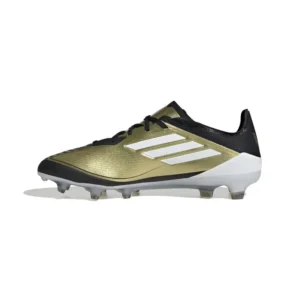 Adidas F50 Messi Pro FG Triunfo Dorado - Gold Metallic/Footwear White/Core Black - Image 3