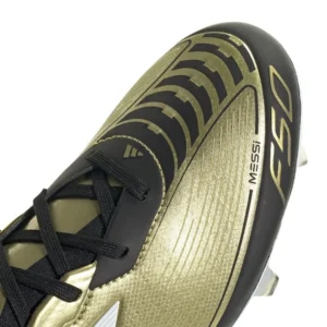 Adidas F50 Messi Pro FG Triunfo Dorado - Gold Metallic/Footwear White/Core Black - Image 8
