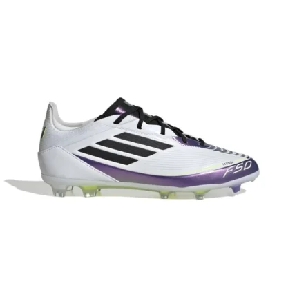 Adidas F50 Messi Pro FG Triunfo Estelar - Footwear White/Core Black/Unity Purple Kids - Image 1