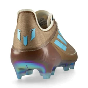 Adidas F50 Messi X Bad Bunny Elite FG - Cardboard/Cream White/Bright Cyan Limited Edition - Image 6