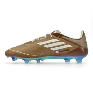 Adidas F50 Messi X Bad Bunny Elite FG - Cardboard/Cream White/Bright Cyan Limited Edition - Image 3