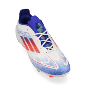 Adidas F50 Pro FG Advancement - Footwear White/Solar Red/Lucid Blue Kids - Image 5