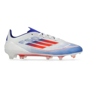 Adidas F50 Pro FG Advancement - Footwear White/Solar Red/Lucid Blue - Image 1