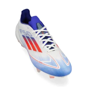 Adidas F50 Pro FG Advancement - Footwear White/Solar Red/Lucid Blue - Image 5
