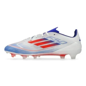 Adidas F50 Pro FG Advancement - Footwear White/Solar Red/Lucid Blue - Image 3