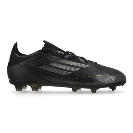 Adidas F50 Pro FG Dark Spark - Core Black/Iron Metal/Gold Metallic Kids - Image 1