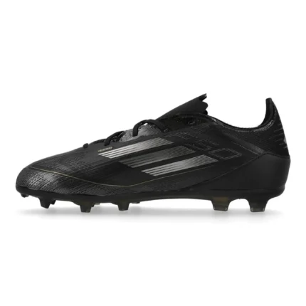 Adidas F50 Pro FG Dark Spark - Core Black/Iron Metal/Gold Metallic Kids - Image 3