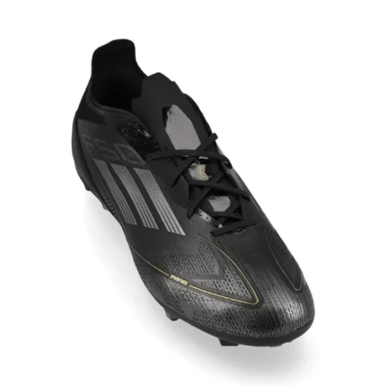 Adidas F50 Pro FG Dark Spark - Core Black/Iron Metal/Gold Metallic Kids - Image 5