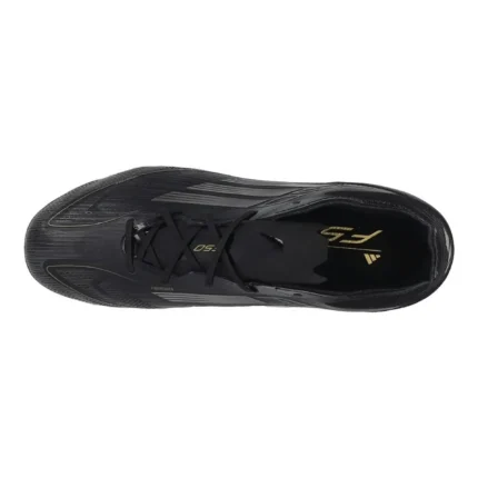 Adidas F50 Pro FG Dark Spark - Core Black/Iron Metal/Gold Metallic Kids - Image 4