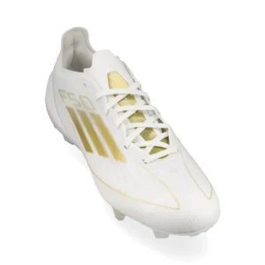 Adidas F50 Pro FG Day Spark - Footwear White/Gold Metallic/Footwear White - Image 5