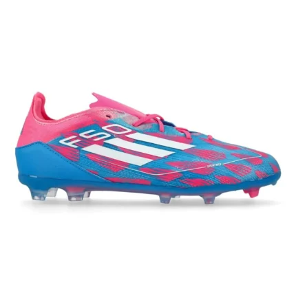 Adidas F50 Pro FG Reemergence - Solar Blue/Footwear White/Solar Pink Kids - Image 1