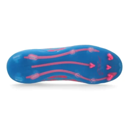Adidas F50 Pro FG Reemergence - Solar Blue/Footwear White/Solar Pink Kids - Image 2