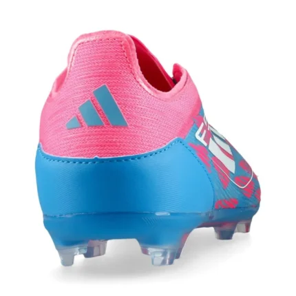 Adidas F50 Pro FG Reemergence - Solar Blue/Footwear White/Solar Pink Kids - Image 6