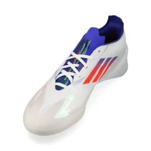Adidas F50 Pro IN Advancement - Footwear White/Solar Red/Lucid Blue - Image 7