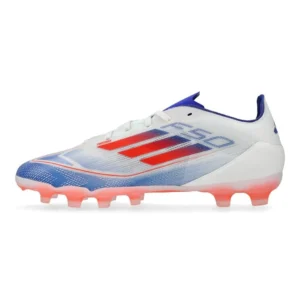 Adidas F50 Pro MG Advancement - Footwear White/Solar Red/Lucid Blue - Image 3