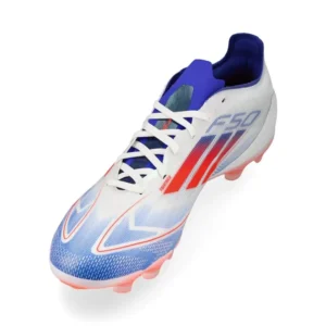 Adidas F50 Pro MG Advancement - Footwear White/Solar Red/Lucid Blue - Image 7