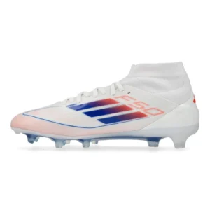 Adidas F50 Pro Mid FG Advancement - Footwear White/Solar Red/Lucid Blue Women - Image 3