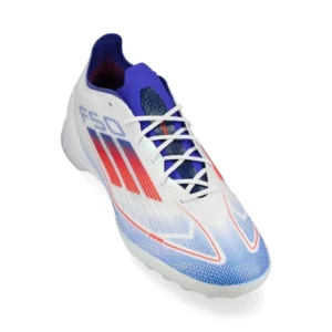 Adidas F50 Pro TF Advancement - Footwear White/Solar Red/Lucid Blue - Image 5