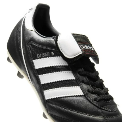 Adidas Kaiser 5 Liga FG - Black/White - Image 4
