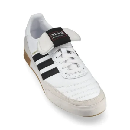 Adidas Mundial Goal IN - Footwear White/Core Black/Gold Metallic - Image 5