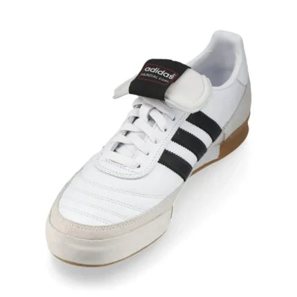 Adidas Mundial Goal IN - Footwear White/Core Black/Gold Metallic - Image 7