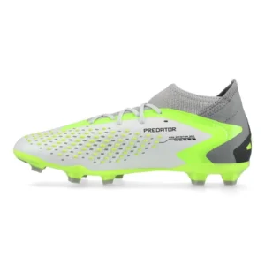 Adidas Predator Accuracy .1 FG Crazyrush - Footwear White/Core Black/Lucid Lemon Kids - Image 3