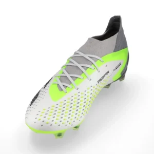 Adidas Predator Accuracy .1 FG Crazyrush - Footwear White/Core Black/Lucid Lemon - Image 7