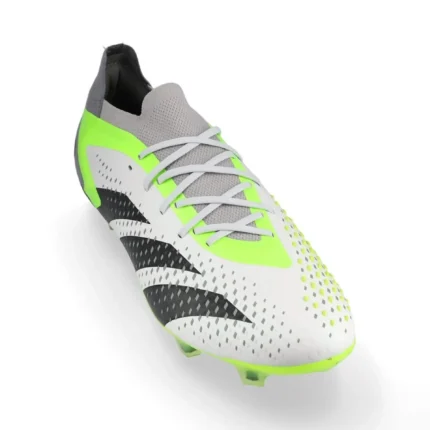 Adidas Predator Accuracy .1 Low FG Crazyrush - Footwear White/Core Black/Lucid Lemon - Image 5